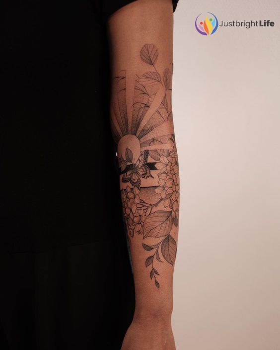 Bicep Tattoo Women Cover Up