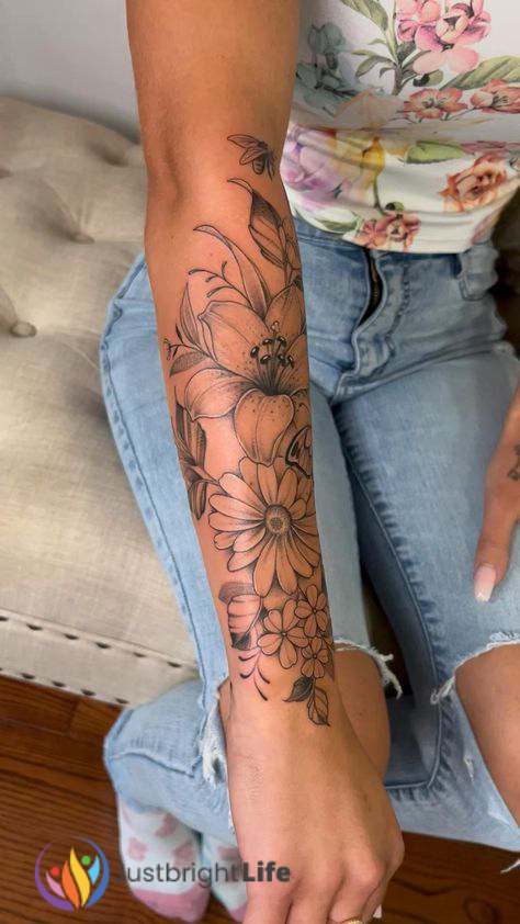 Flower Of Love Tattoo