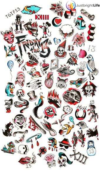 Friday The 13th Tattoo Ideas