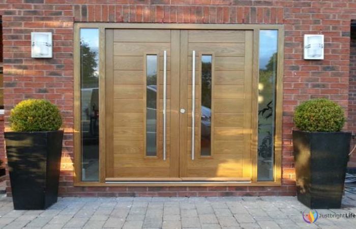 Front Door Modern Double Door Design (1)