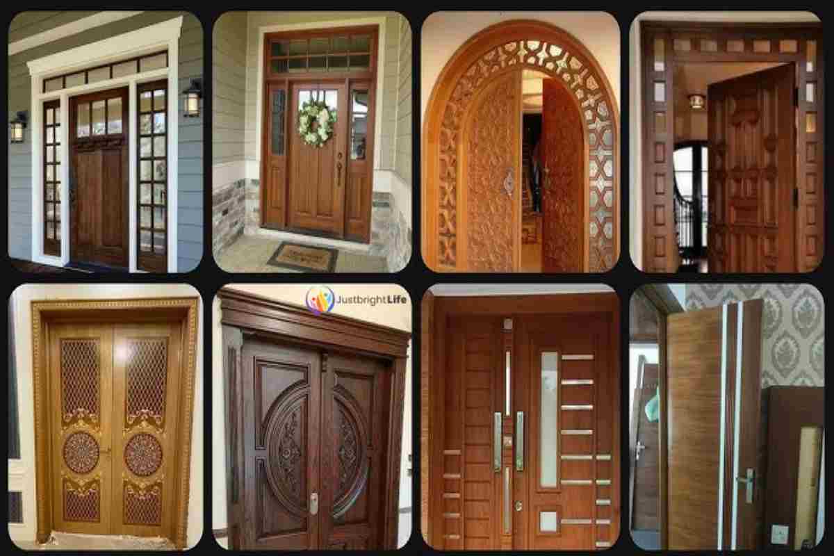 Front Door Modern Double Door Design Ideas
