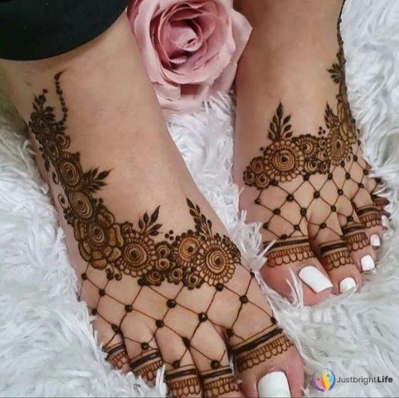 Leg Mehndi