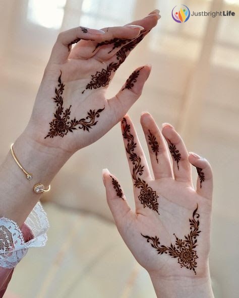 Minimal Mehndi Designs