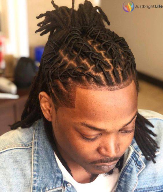 Shoulder Length Dreads Male Locs Hairstyles