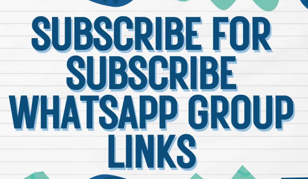 1k subscribers whatsapp group link