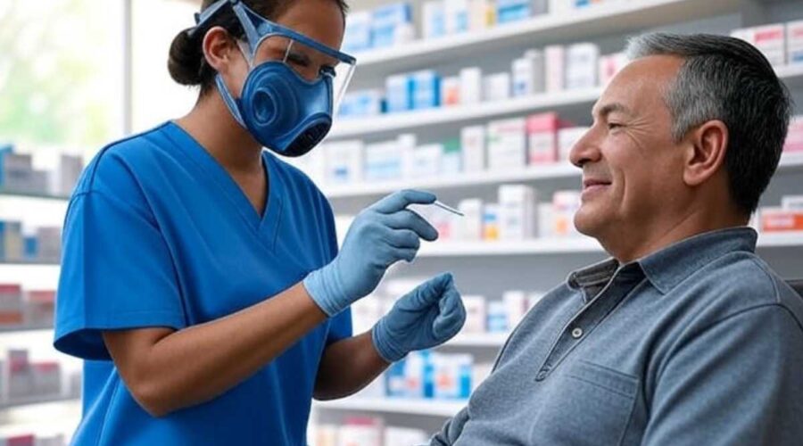 prueba de influenza farmacia del ahorro