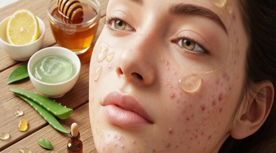 how to remove acne scars naturally in a week