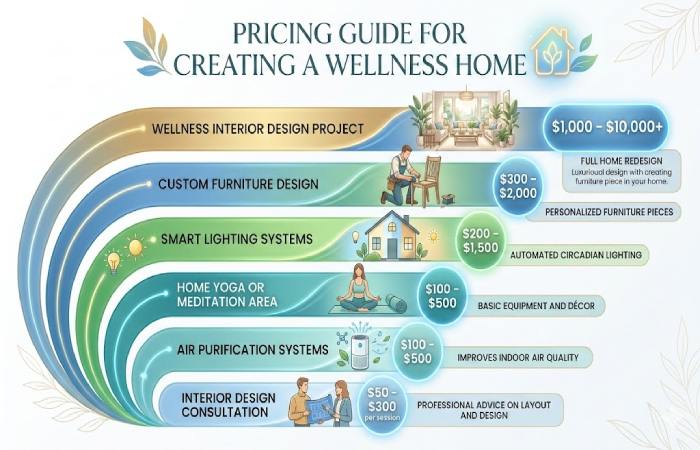 pricing guide for creating a wellness home