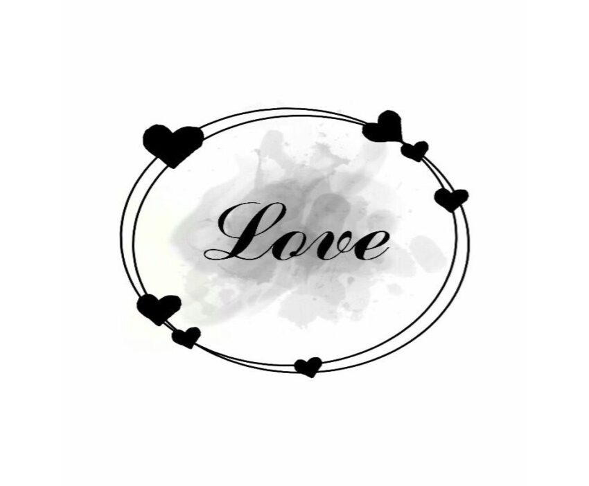 love instagram highlight cover black