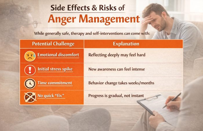 side effects & risks of anger management