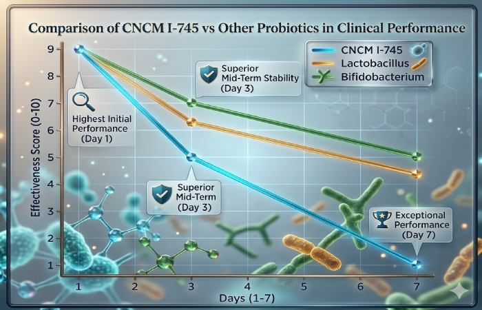 cncm i-745 with other probiotics