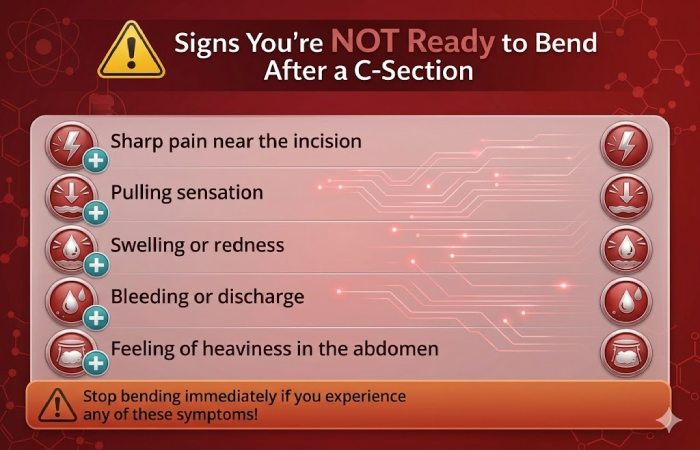 signs you’re not ready to bend yet