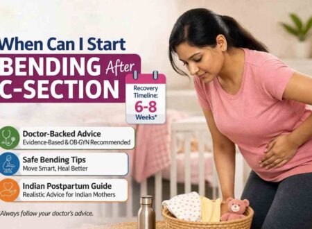when can i start bending after c-section in india_