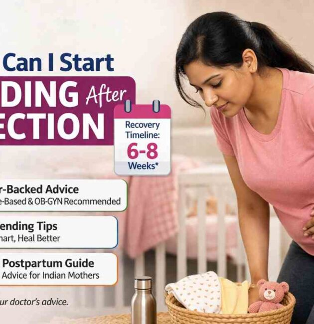 when can i start bending after c-section in india_