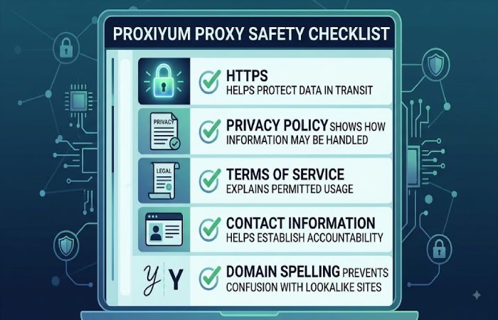 privacy expectations when using proxy websites