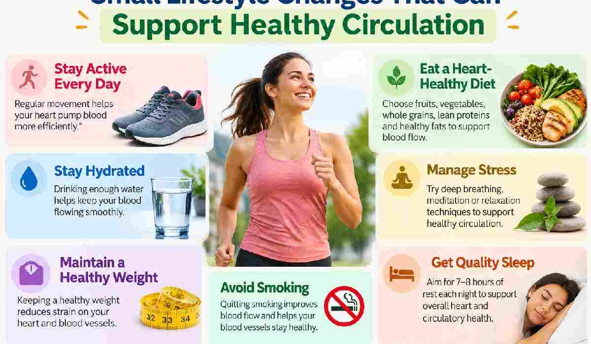 Small Lifestyle Changes That Can Support Healthy Circulation