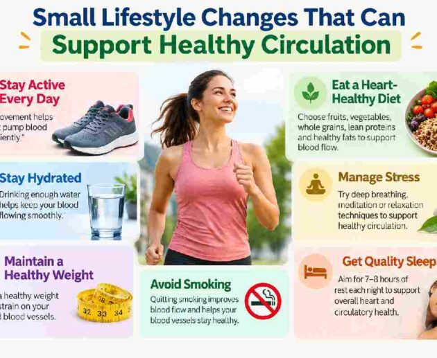 Small Lifestyle Changes That Can Support Healthy Circulation